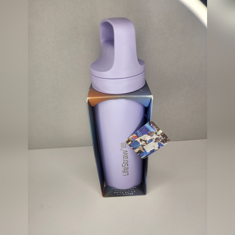 Lifestraw Go Series Provence Purple 18oz Brand New